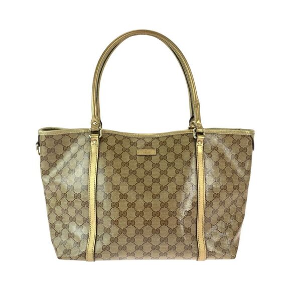 Gucci GG Supreme Canvas Crystal Tote Bag - Picture 1 of 10